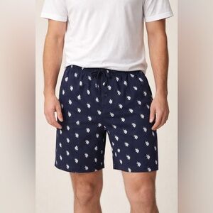 U.S. Polo Assn navy sleep shorts